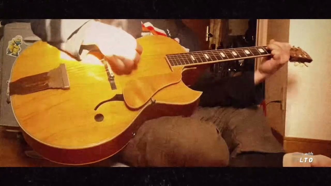 【ジャンク扱い】Nardan Guitar No.80 アーチトップギター Nardan No.80 - YouTube