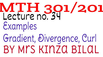 MTH 301 Lecture 34 | MTH 201 Lecture 34 | Kinza Bilal | Education World