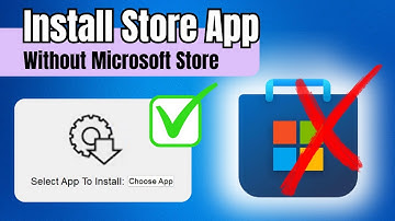 Install Microsoft Store APPS without Microsoft Store (EASY & FAST) 2024