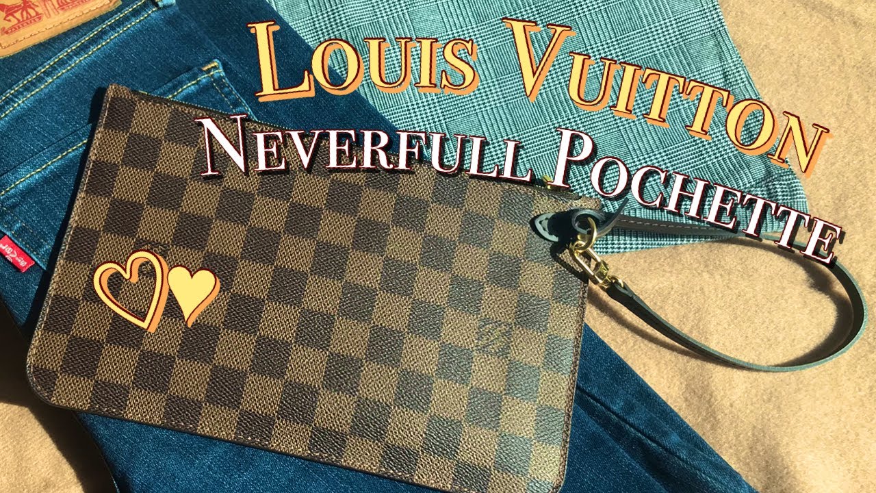 LOUIS VUITTON NEVERFULL POCHETTE REVIEW, 4 Ways To Use The Pouch