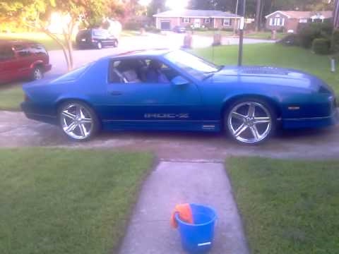 Iroc z28 Camaro 20" rims - YouTube