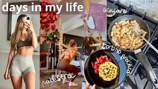 la mia nuova routine di Allenamento & ricette colazioni proteiche *vlog*