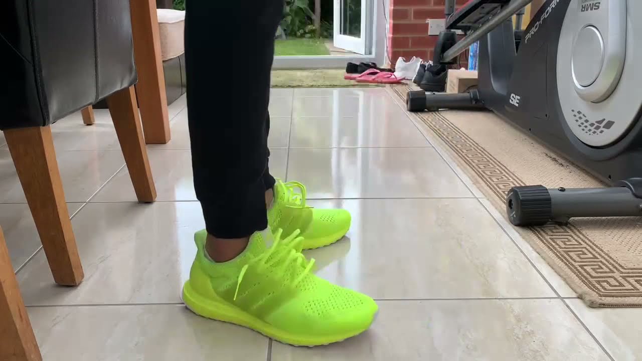 Ultraboost 1 0 Dna Shoes Solar Yellow Quick On Feet Youtube