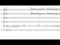 Uptown Funk Brass Quintet Music Sheet
