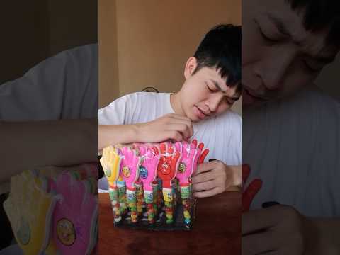 Video Kẹo Bàn Tay Hình Icon #shorts - youtube