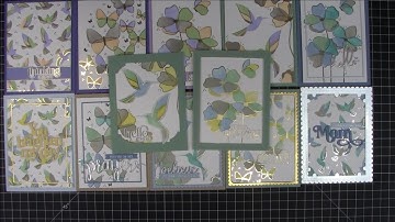 12 Cards | Taylored Expressions Create-In-Quads - "Flit & Flutter"