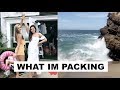 VLOG: packing for California + day in my life