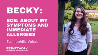 Becky: Symptoms I had as a Teen With Eosinophilic Oesophagitis