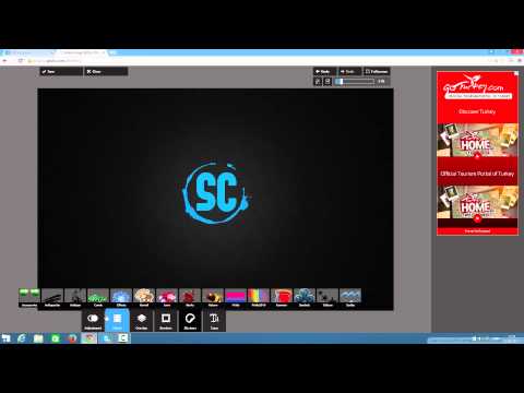 მარტივი ლოგოს გაკეთება.