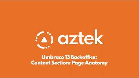 Anatomy of a Content Page in Umbraco 13 | Key Tabs and Features Explained | Umbraco 13 Training