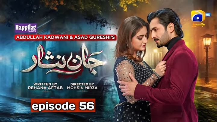 Jaan Nisar Ep- 56 [ Eng Sub ] Danish taimoor - Hiba bukhari