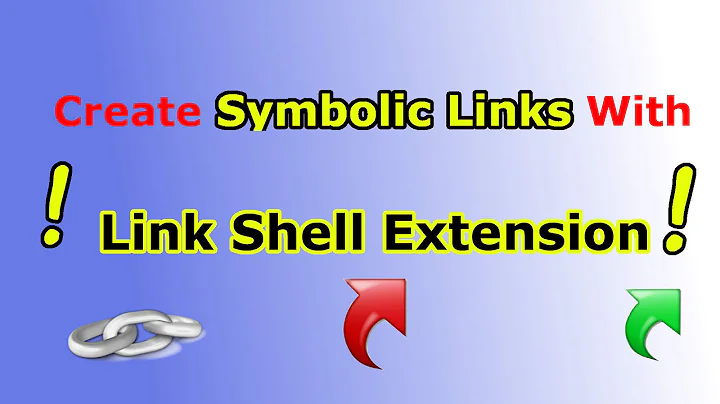 Create Symbolic Links, Hard Links & Junctions With Link Shell Extension