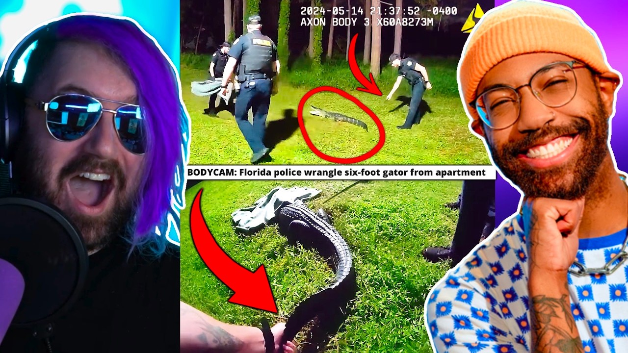 🚨😱INSANE FLORIDA BODYCAM COPS ARREST A GATOR??😭😭🚨