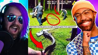 🚨😱INSANE FLORIDA BODYCAM COPS ARREST A GATOR??😭😭🚨