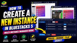 How to Create a New Instance in BlueStacks 5 | Multi-Instance Manager Guide