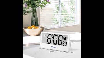 BALDR Internet Time Synchronized Precision Clock - Smart Digital Alarm Clock