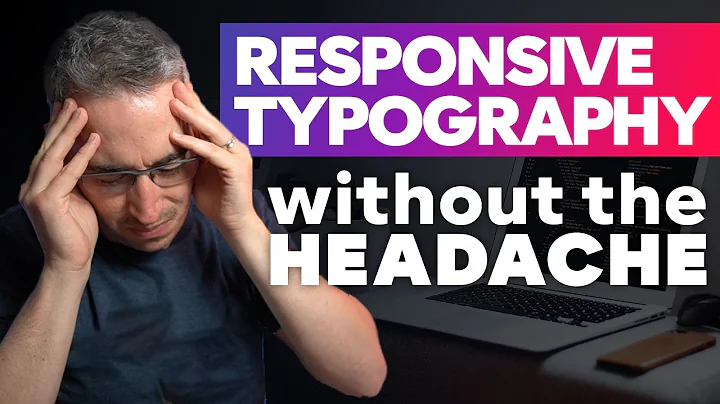 Simple solutions to responsive typography