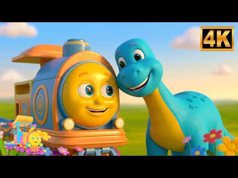 Dinosaur Song, Best Of Animals Songs For Kids, डायनासोर गीत, Huffy Puffy Train Hindi Nursery Rhymes