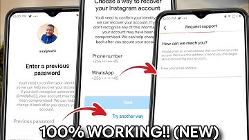 NEW! How to Recover Instagram Account Enter a Previous Password Instagram Problem 2024