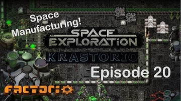 Space Mall! | Factorio Space Exploration & Krastorio Playthrough | Episode 20