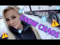 SLIPPERY ROADS ⚠️ Unloading with my wheeler ❄ - Angelica Larsson