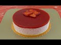 Recette du bavarois  la fraise