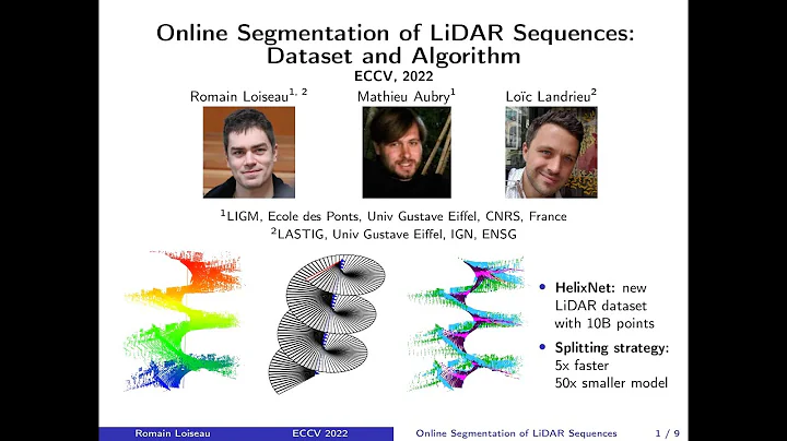 Online Segmentation of LiDAR Sequences: Dataset and Algorithm (ECCV 2022)
