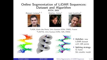 Online Segmentation of LiDAR Sequences: Dataset and Algorithm (ECCV 2022)