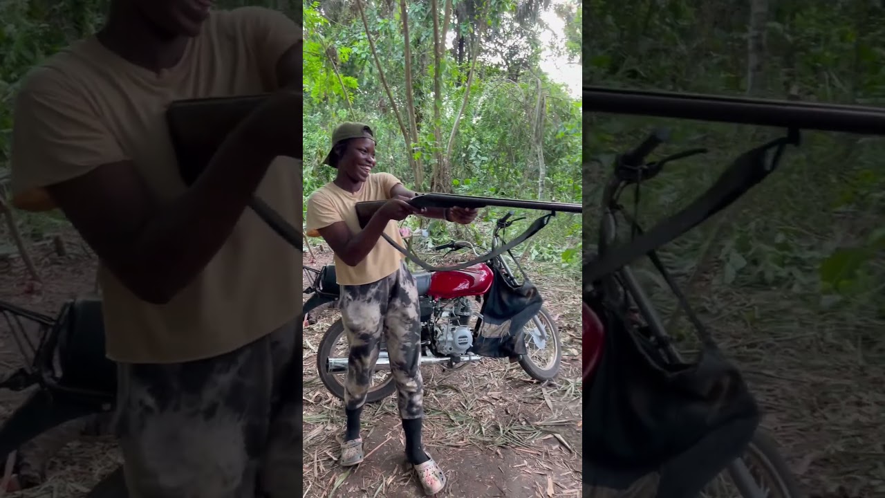 Taiwo Gold trying to be a hunter