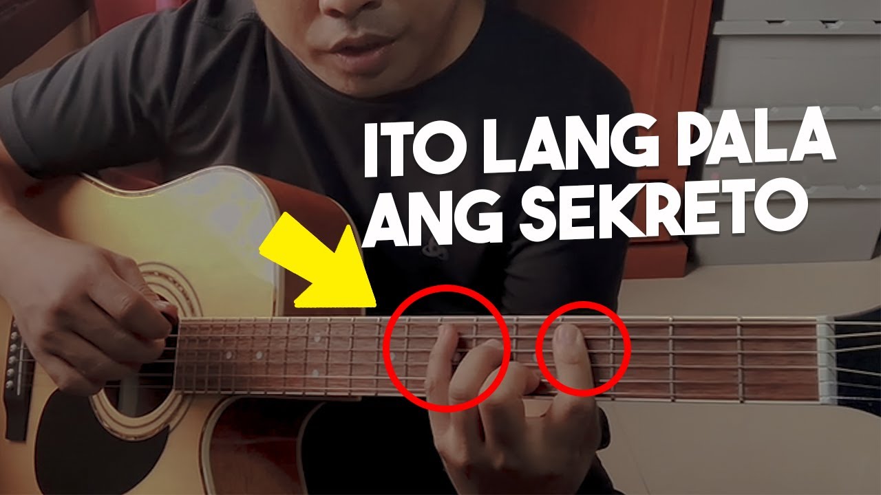 How To Play A Simple Guitar Scale In One Position Tagalog Guitar Tips
