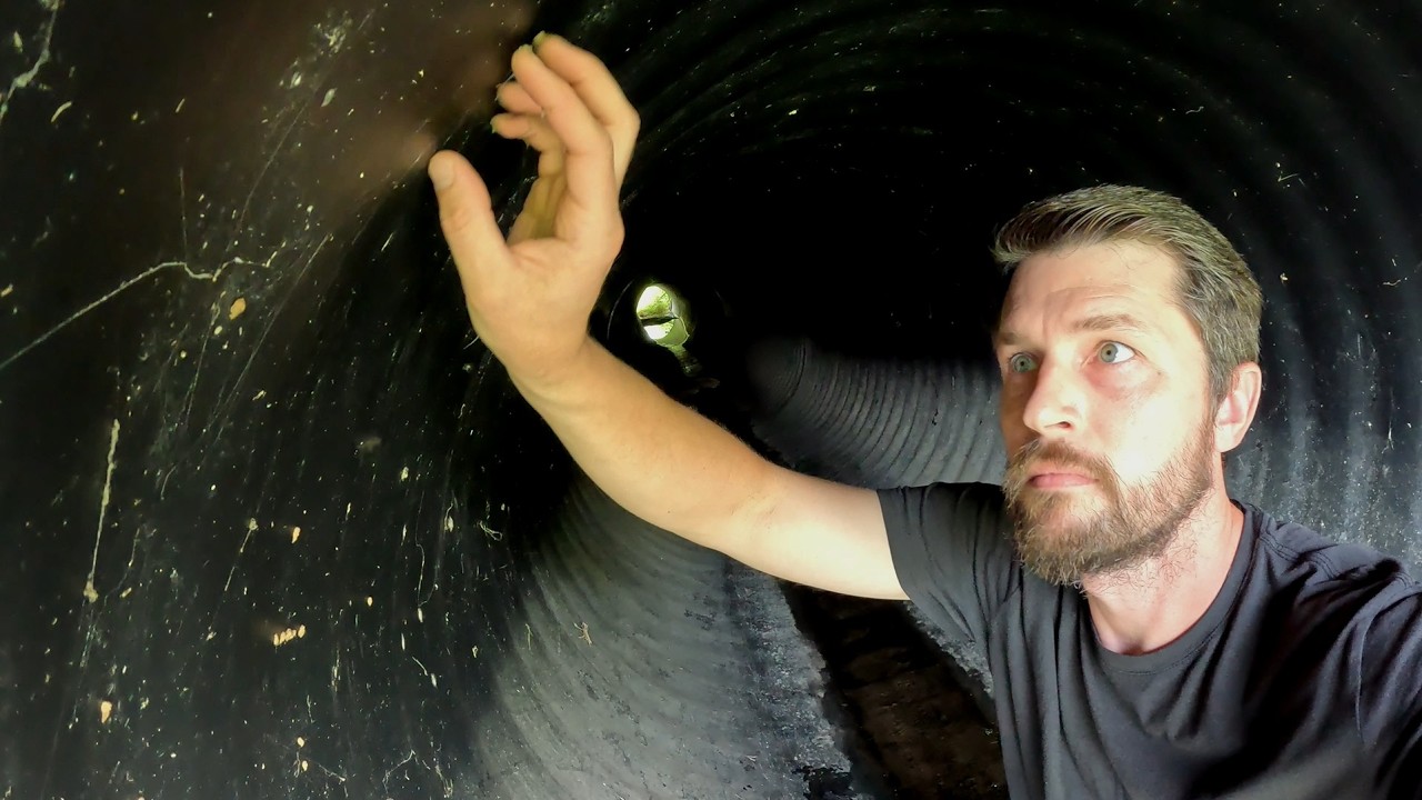 ASMR in a Storm Drain - YouTube