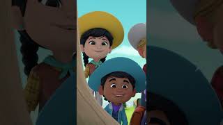 😅 Dinosaur Trap Gone Wrong! | Dino Ranch Spanish | Cartoons for Kids
