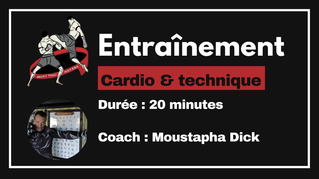 Entraînement cardio et technique 20 minutes