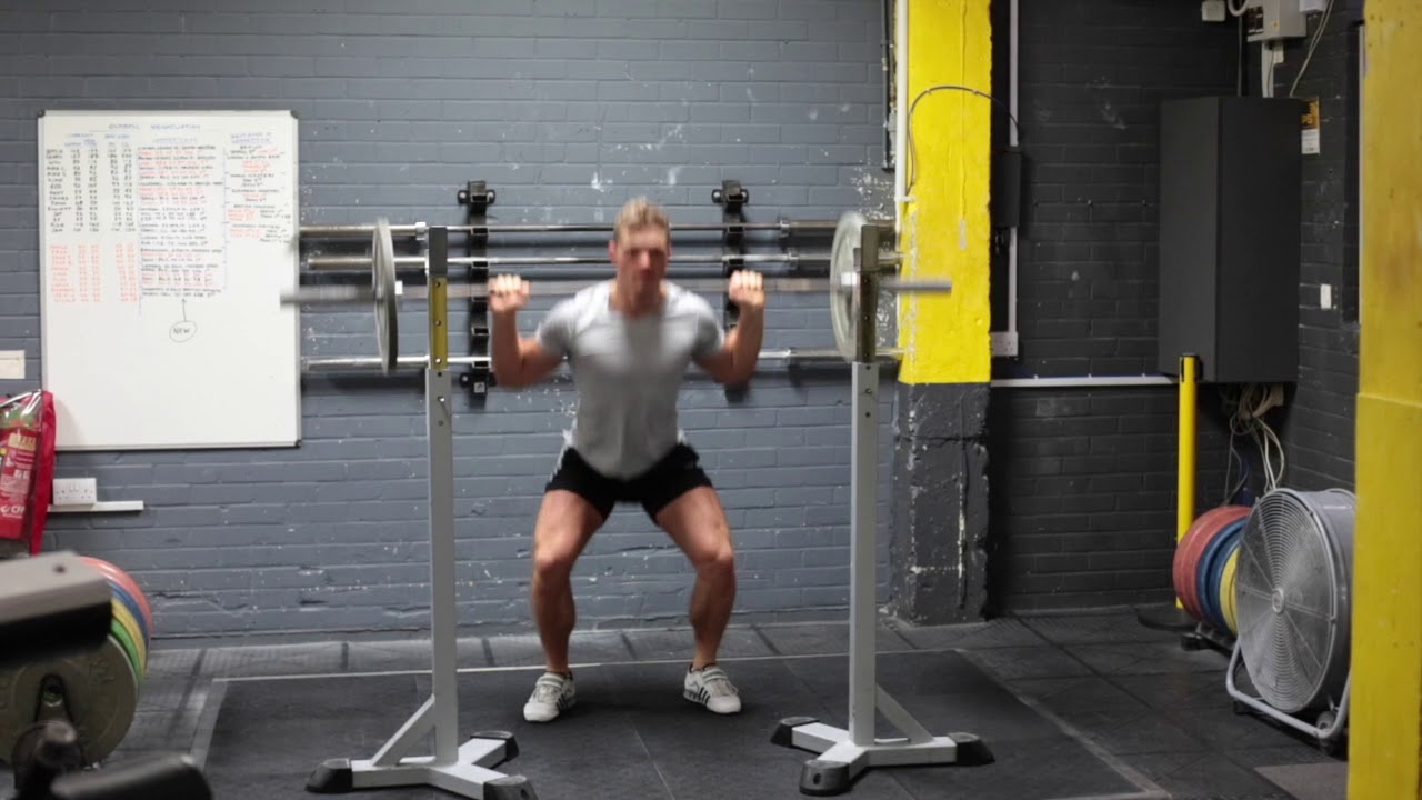 Barbell Squat Jumps YouTube