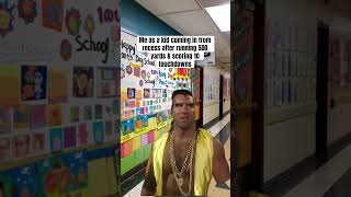 I was Barry Sanders for at least 40 minutes 😤😭  #schoolmemes #hilarious #wwe