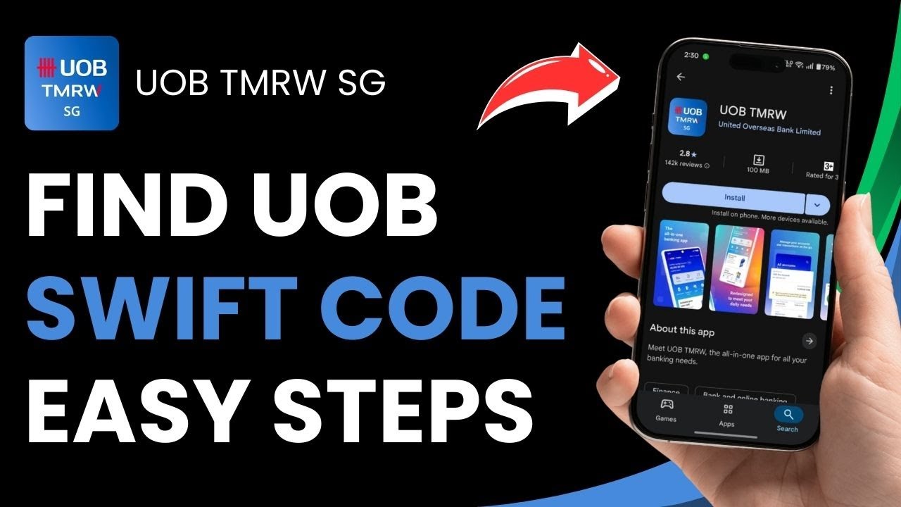 Как найти SWIFT-код банка UOB!