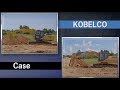 KOBELCO SK210LC-10 vs Case CX210D