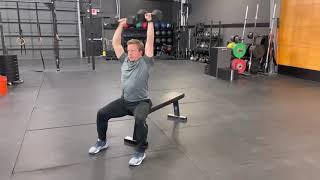 Top-Down Seated DB Strict Press