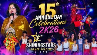 15TH Annual Day | 2K26 | Shining Stars Dance Academy Vizag.