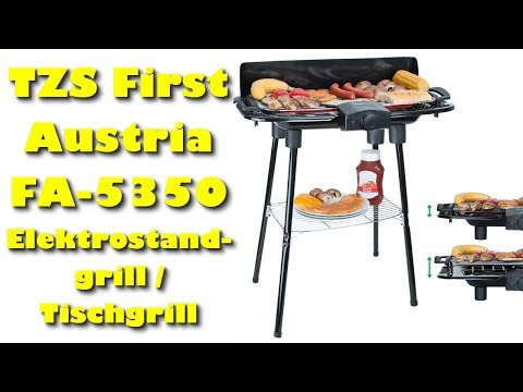 TZS First Austria FA 5350 Elektrostandgrill / Tischgrill - Unter 50 Euro?!