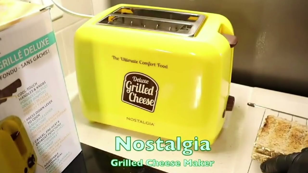 Nostalgia Grilled Cheese Toaster: The Best Way to Make Grilled Cheese -  Thrillist