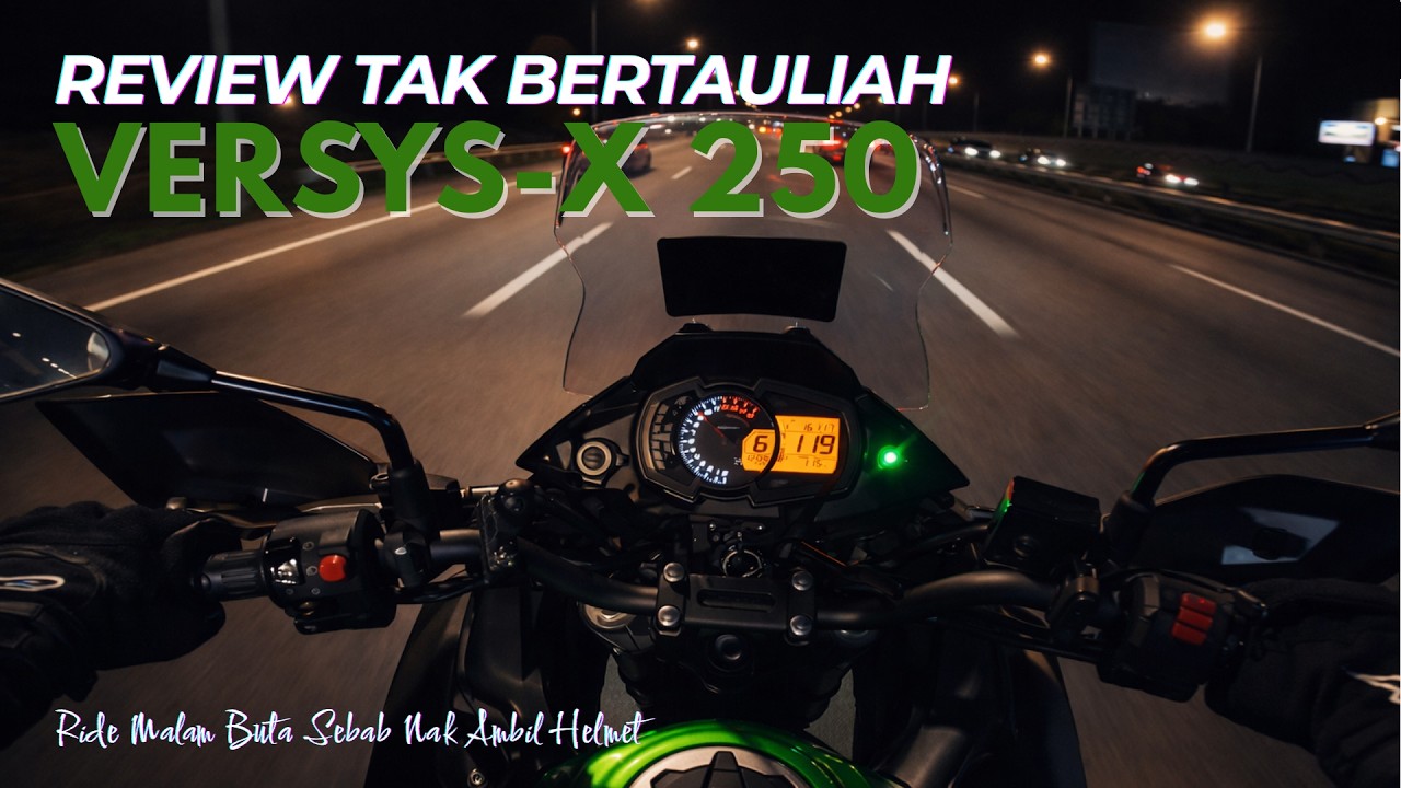 Pendapat Aku Tentang Modenas Versys-X 250 Malaysia! 🇲🇾 | Motovlog Ride Ambil Helmet