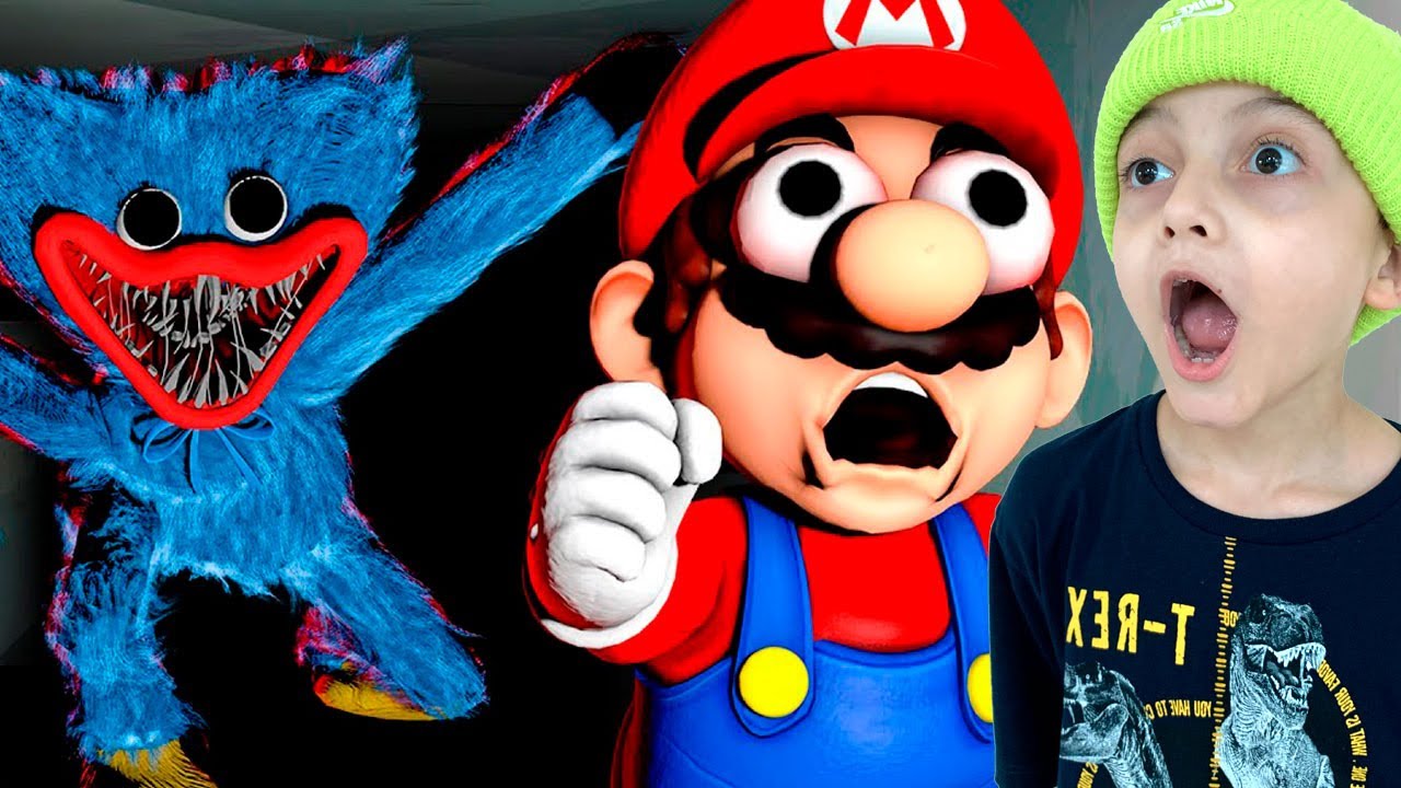 E se o Mário fosse na fábrica de Poppy Playtime?! Rodrigo Games