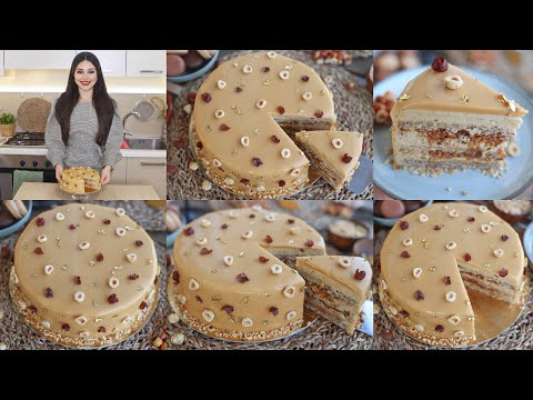 قاتو بفريوة نوازات لرأس العام سهلة التحضير في طبق الفرن بكريمة رائعة مع قلاصاج لامع بنة رهيبة