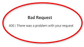 http 400 bad request roblox webhook