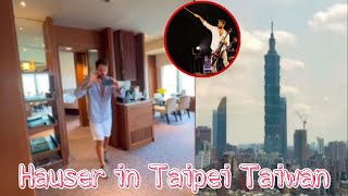 Stjepan Hauser landed in Taipei for tonight show in Taiwan Rebel with a cello tour latest updates