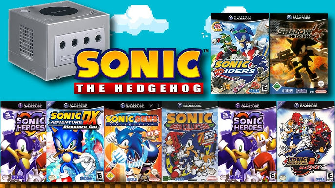 Todos los juegos de Sonic para Nintendo Wii 