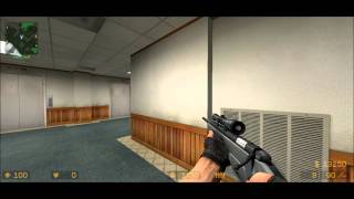 Counter-Strike:  Source [Sniping/Knifing Practice]