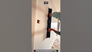 Creating smooth wall texture efficiently with wide trowel