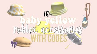 Roblox accessories codes ~ BABY YELLOW